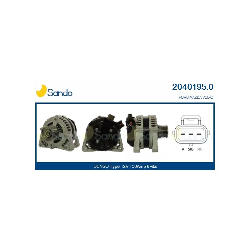 Alternateur SANDO 2040195.0