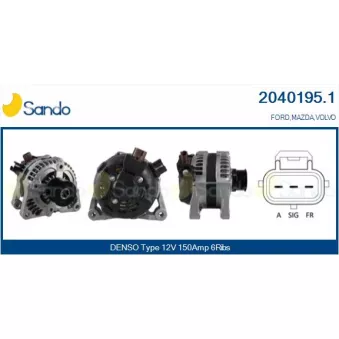 Alternateur SANDO 2040195.1