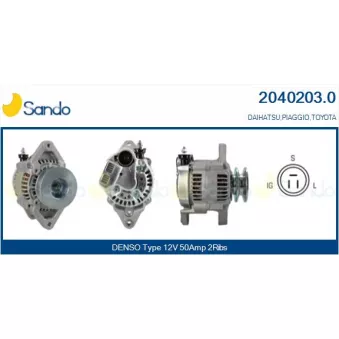 Alternateur SANDO 2040203.0