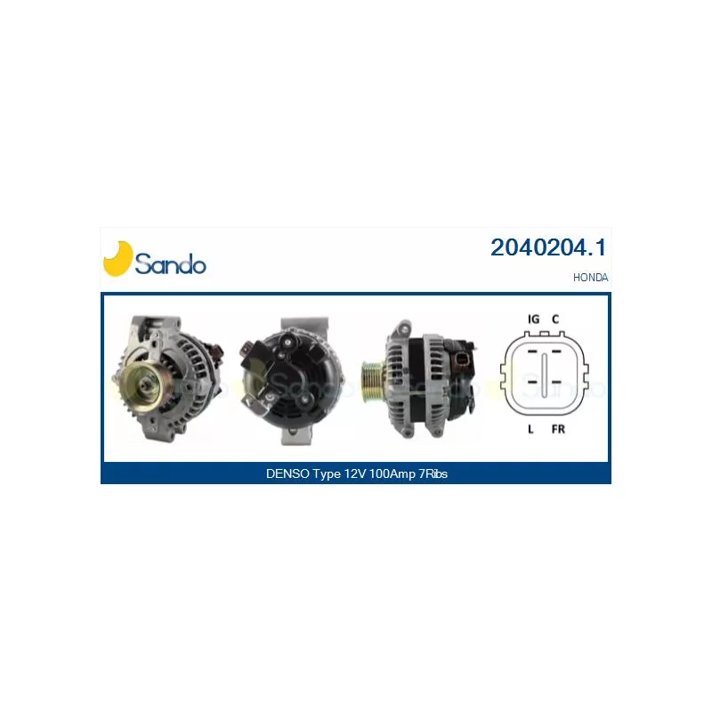 Alternateur SANDO 2040204.1