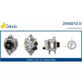 Alternateur SANDO 2040212.0