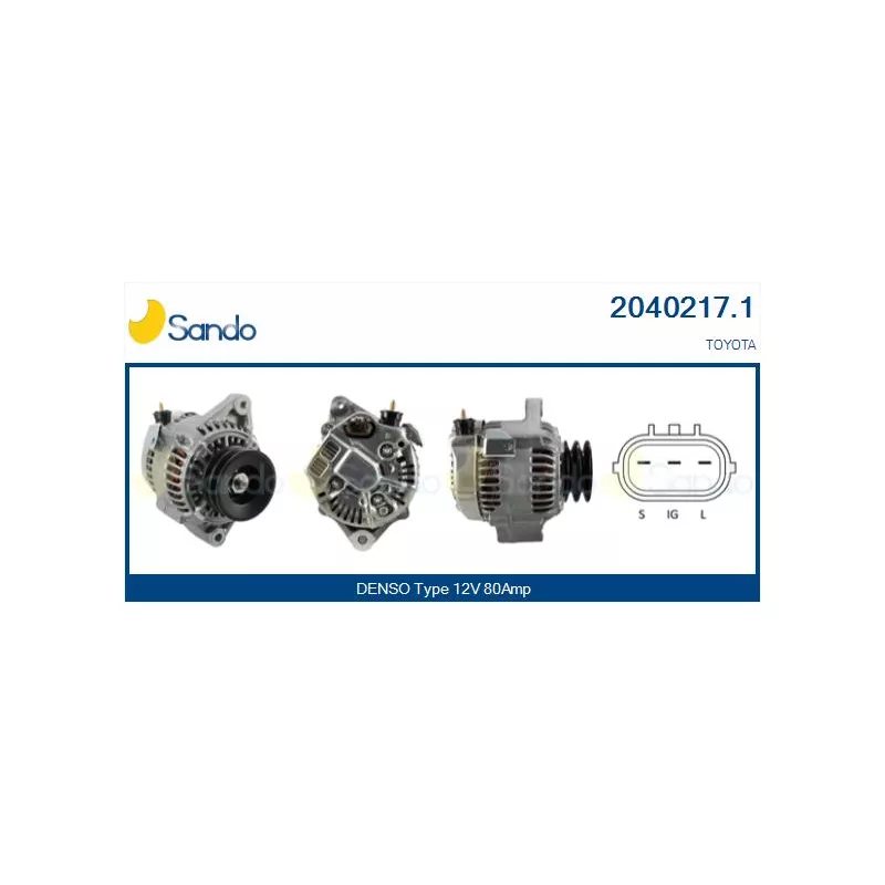 Alternateur SANDO 2040217.1
