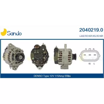 Alternateur SANDO 2040219.0