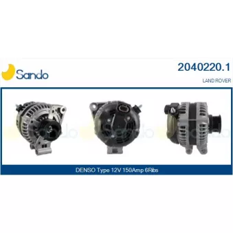 Alternateur SANDO 2040220.1
