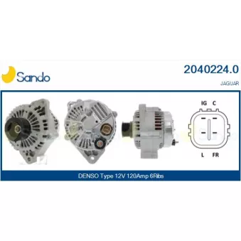Alternateur SANDO 2040224.0