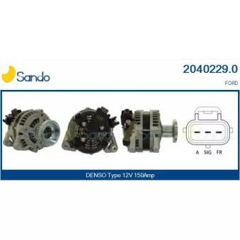 Alternateur SANDO 2040229.0