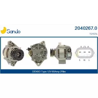 Alternateur SANDO 2040267.0