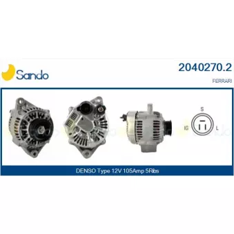 Alternateur SANDO 2040270.2