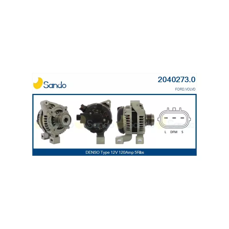Alternateur SANDO 2040273.0