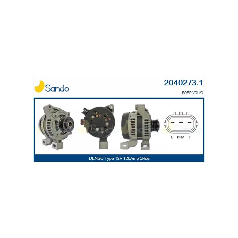 Alternateur SANDO 2040273.1
