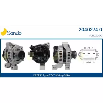 Alternateur SANDO 2040274.0
