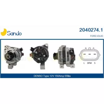 Alternateur SANDO 2040274.1