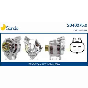 Alternateur SANDO 2040275.0