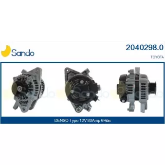 Alternateur SANDO 2040298.0