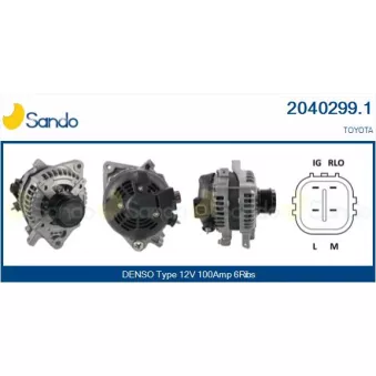 Alternateur SANDO 2040299.1