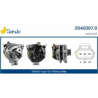 Alternateur SANDO 2040307.0