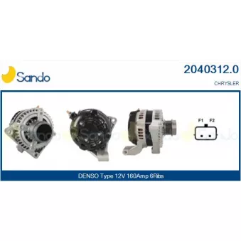 Alternateur SANDO 2040312.0