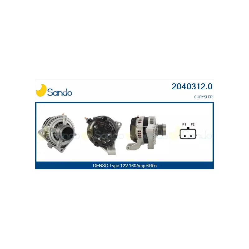 Alternateur SANDO 2040312.0