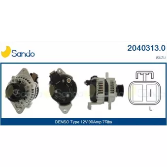 Alternateur SANDO 2040313.0