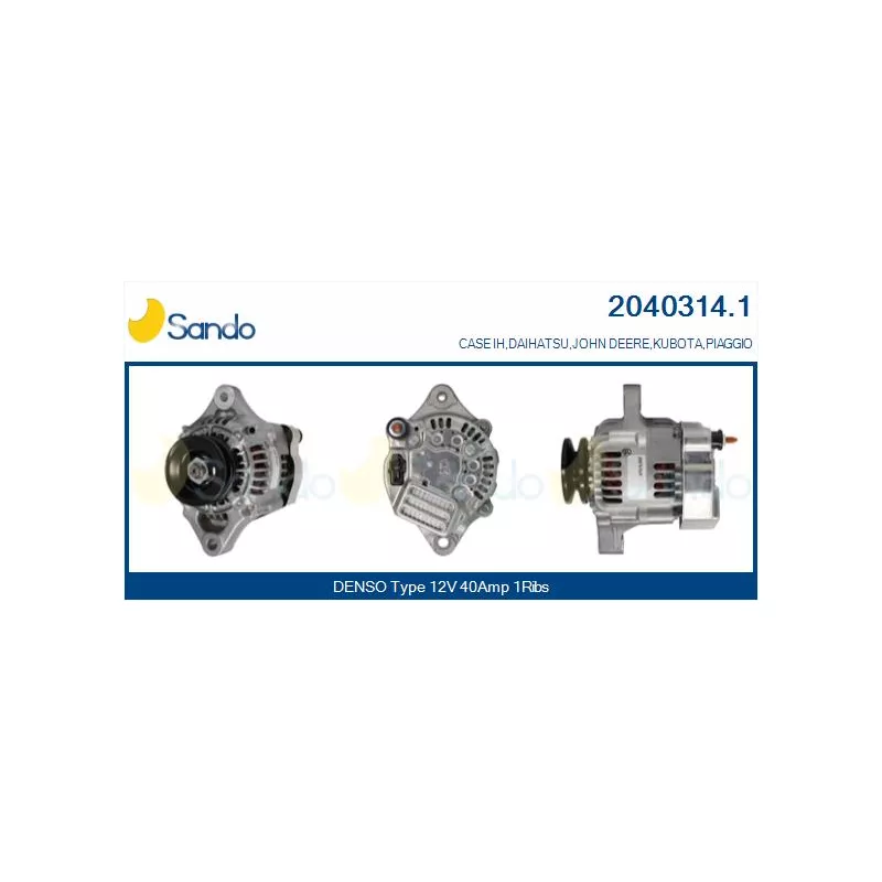 Alternateur SANDO 2040314.1