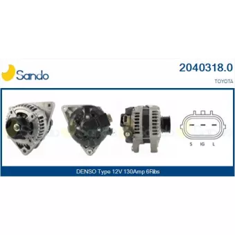 Alternateur SANDO 2040318.0