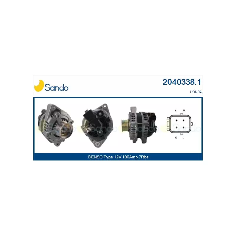 Alternateur SANDO 2040338.1
