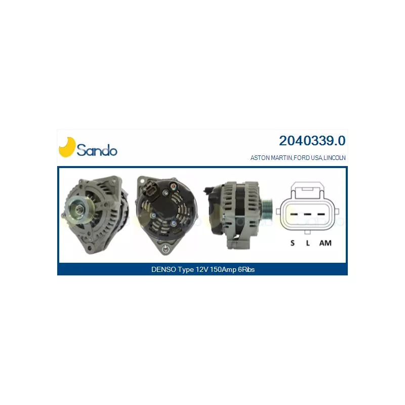 Alternateur SANDO 2040339.0