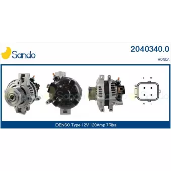 Alternateur SANDO 2040340.0
