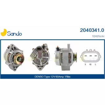 Alternateur SANDO 2040341.0