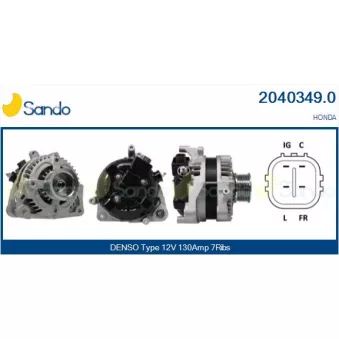 Alternateur SANDO 2040349.0