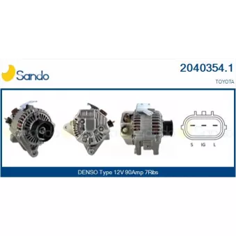 Alternateur SANDO 2040354.1