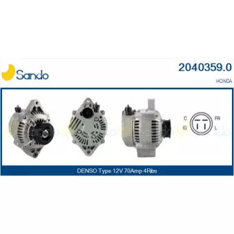 Alternateur SANDO 2040359.0