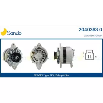 Alternateur SANDO 2040363.0