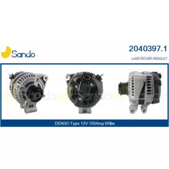 Alternateur SANDO 2040397.1