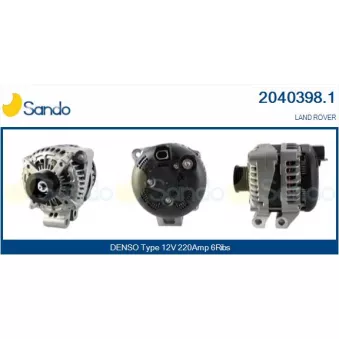 Alternateur SANDO 2040398.1