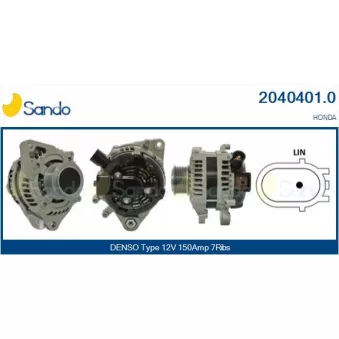 Alternateur SANDO 2040401.0