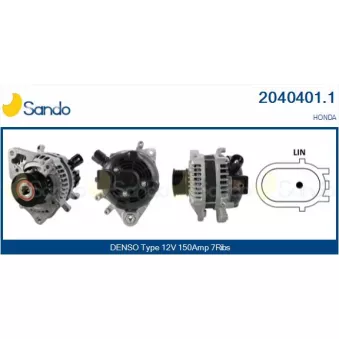 Alternateur SANDO 2040401.1
