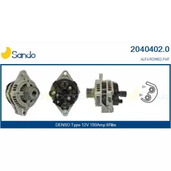 Alternateur SANDO 2040402.0