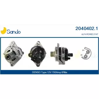 Alternateur SANDO 2040402.1