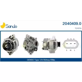 Alternateur SANDO 2040409.0