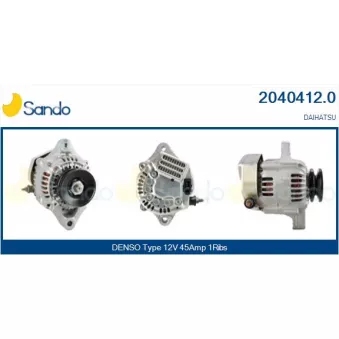 Alternateur SANDO 2040412.0