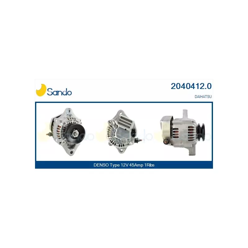 Alternateur SANDO 2040412.0
