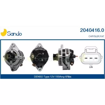 Alternateur SANDO 2040416.0
