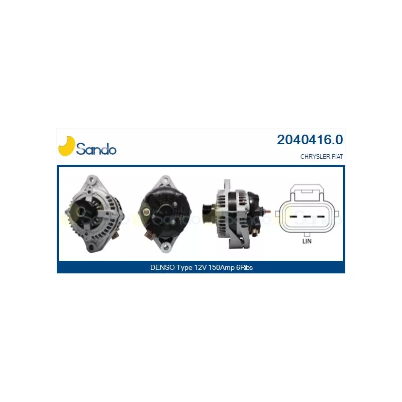 Alternateur SANDO 2040416.0