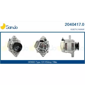 Alternateur SANDO 2040417.0