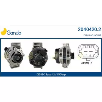 Alternateur SANDO 2040420.2