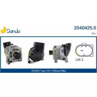 Alternateur SANDO 2040425.0