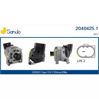 Alternateur SANDO 2040425.1