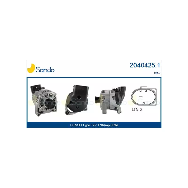 Alternateur SANDO 2040425.1
