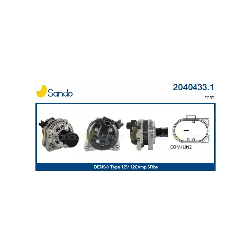 Alternateur SANDO 2040433.1